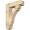 Ekena Millwork Olympic Craftsman Rough Sawn Bracket w/ Offset Brace, Douglas Fir, 8"W x 30"D x 38"H BKT0806X30X38OLY04RDF - alternate 1